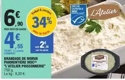 E.Leclerc BRANDADE DE MORUE PARMENTIÈRE MSC “L’ATELIER POISSONNERIE” offre