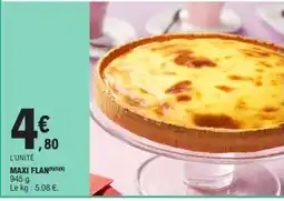 E.Leclerc MAXI FLAN offre