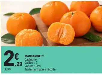 E.Leclerc Mandarine offre