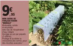 E.Leclerc MINI SERRE DE FORÇAGE RIGIDE MODULO offre