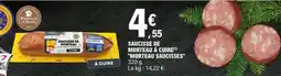 E.Leclerc SAUCISSE DE MORTEAU À CUIRE offre