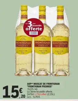 E.Leclerc AOP Muscat de Frontignan 'Frontignan Premier' offre