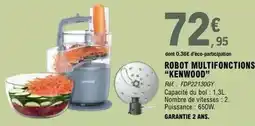 E.Leclerc Kenwood - robot multifonctions kenwood offre