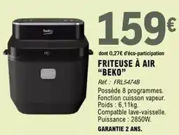 E.Leclerc Beko - friteuse à air beko offre