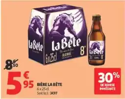 Auchan Supermarché Bière offre