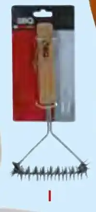 Provence Outillage Brosse barbecue 30 x 14 cm manche bois offre