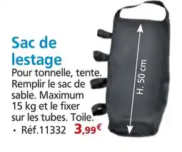 Provence Outillage Sac de lestage offre