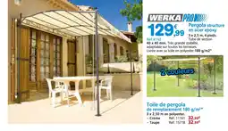 Provence Outillage WERKA PRO Pergola structure en acier epoxy offre
