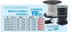 Provence Outillage Bobine tendeur élastique offre