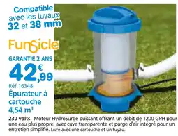 Provence Outillage Épurateur à cartouche 4,54 m³ offre