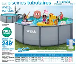 Provence Outillage Piscine tubulaire ronde offre