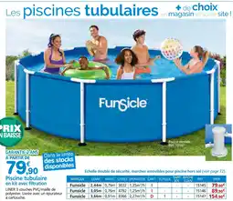 Provence Outillage Piscine tubulaire en kit avec filtration offre