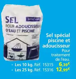 Provence Outillage Sel spécial piscine et adoucisseur offre