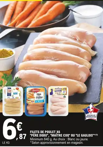 E.Leclerc Filet de poulet X6 offre
