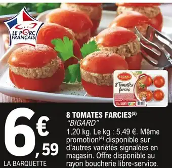 E.Leclerc 8 Tomates farcies offre