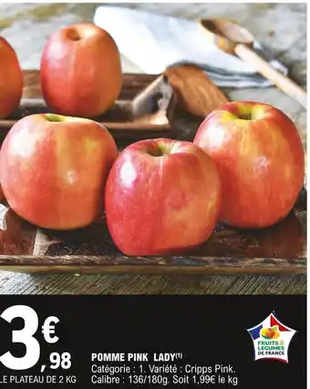 E.Leclerc Pomme pink lady offre