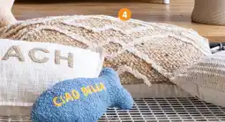 b&m Coussin jute tefte offre