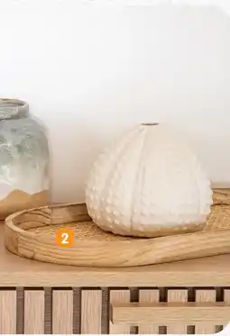 b&m Plateau rotin bois nature offre