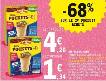 E.Leclerc Kit "Old el paso" offre