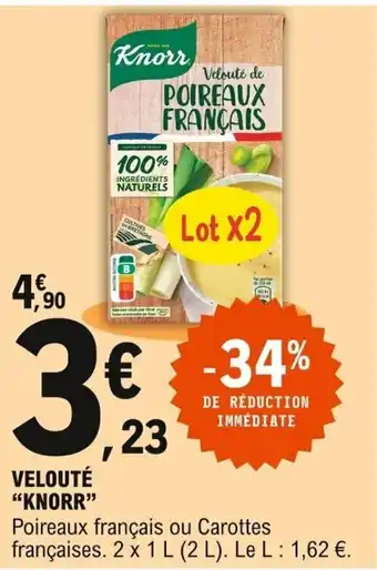 E.Leclerc Velouté "Knorr" offre