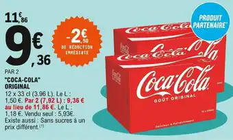 E.Leclerc "Coca-Cola" Original offre