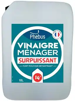 Gamm vert Vinaigre ménager 14° phebus offre