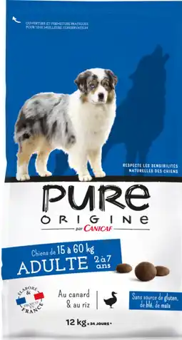 Gamm vert Croquettes pure origine offre