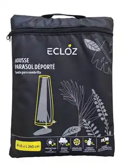 Gamm vert Ecloz housse pour parasol déporté ecloz offre