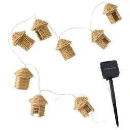 Gamm vert Guirlande solaire maisons tressées offre