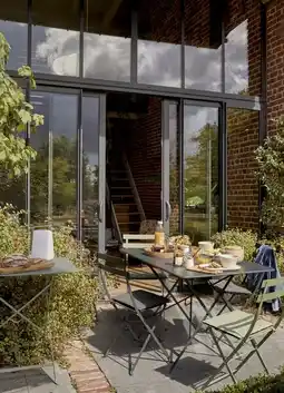 Gamm vert Table pliante bistro offre