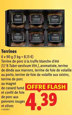 Lidl Deluxe terrines offre