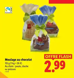 Lidl Favorina moulage au chocolat offre