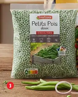 Lidl Freshona petits pois extra fins offre