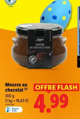 Lidl Deluxe mousse au chocolat offre