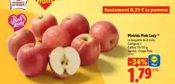 Lidl Pink lady pinkids offre