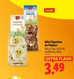 Lidl Favorina mini figurines de pâques offre