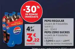 Super U Pepsi regular offre