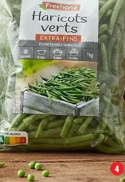 Lidl Freshona haricots verts extra-fins offre
