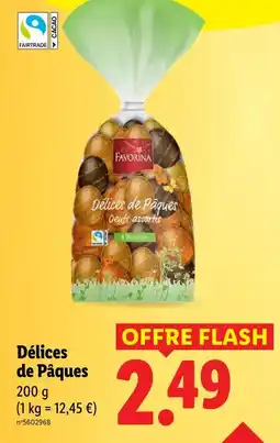 Lidl Favorina délices de pâques offre