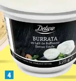 Lidl Deluxe burrata saveur truffe d'été offre