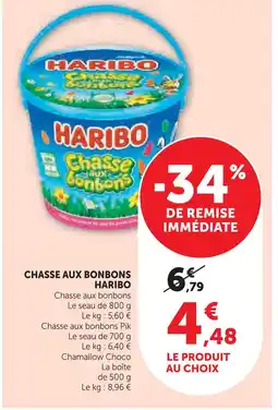 Super U Haribo chasse aux bonbons offre