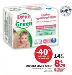 Super U Love&green couches offre