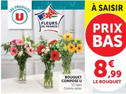 Super U U bouquet composé offre