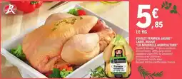 E.Leclerc Label rouge - poulet fermier jaune offre