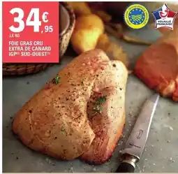 E.Leclerc Canard - foie gras cru extra de igp sud-ouest offre