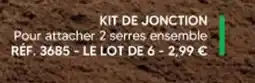 Shopix KIT DE JONCTION offre