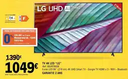 E.Leclerc Lg - tv 4k led offre
