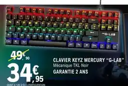 E.Leclerc Clavier keyz mercury offre