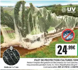 Shopix FILET DE PROTECTION CULTURES offre