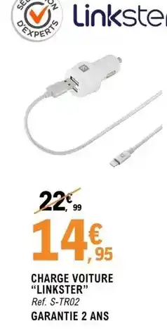 E.Leclerc Linkster - charge voiture offre